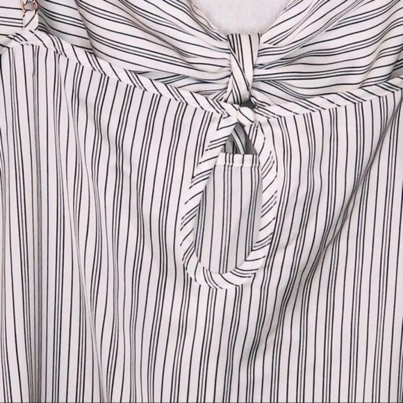 Inc knot front Spaghetti strap pajama tank top XL - Picture 8 of 9